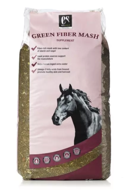 Equsana Green Fiber Mash, 15 kg (1,80 EUR/kg)