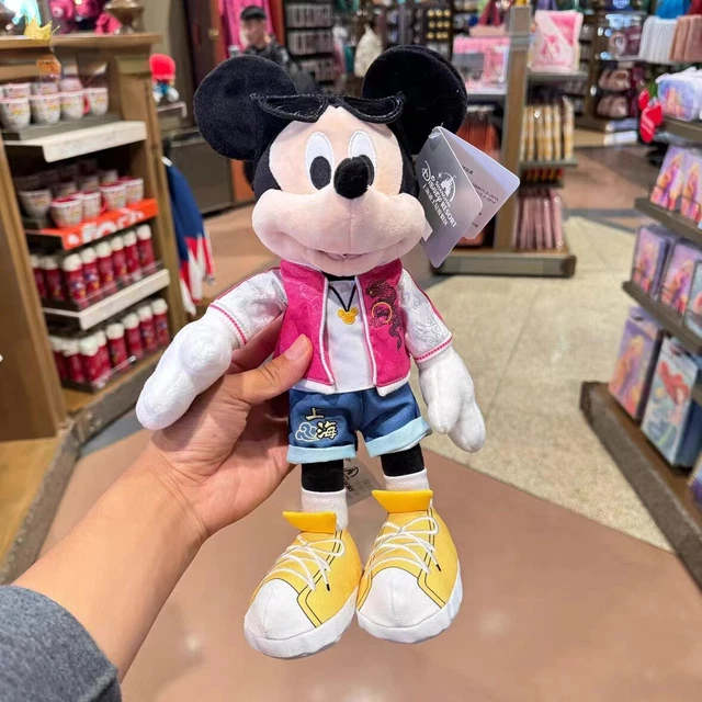 DISNEY AUTHENTIC 2024 Dragon New Year Mickey Mouse Plush 11inches