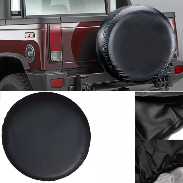 Waterproof Car Spare Wheel Tire Cover Fit 22~35'' Jeep RV Truck SUV Caravan Tyre