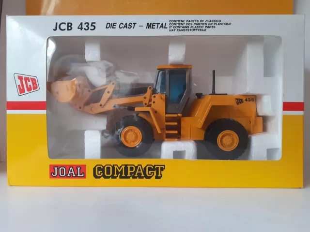 JCB 435 Loader - Joal Die Cast – Metal; 1:35 scale Model; Mint Condition & Boxed