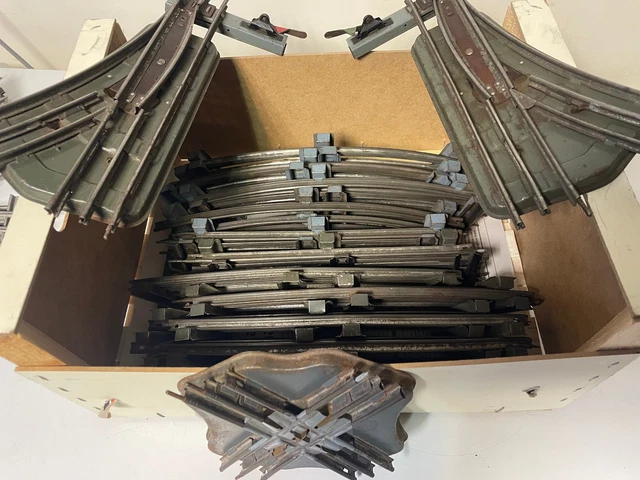 Lot De Rails Et Accessoires Train Électrique JEP Échelle 0 – Aiguillages, Signaux Lumineux, Heurtoirs
