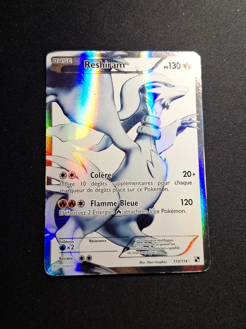 reshiram-113-114-nb-noir-et-blanc-carte-pok-mon-fr-eur-49-90-picclick-fr