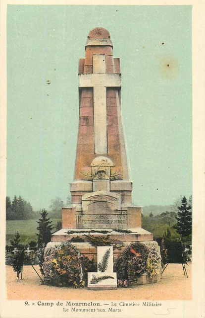 51 Camp De Mourmelon Cimetiere Militaire Monument Aux Morts
