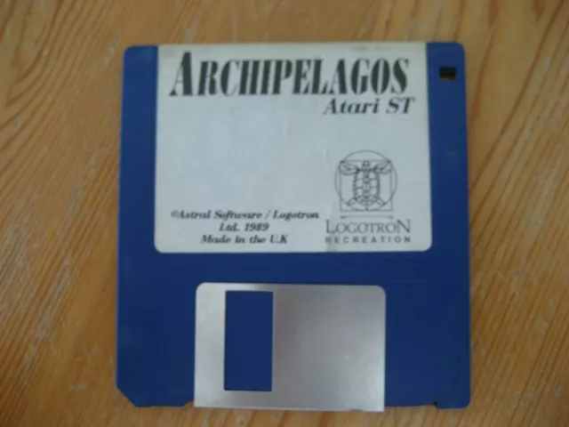 disquette atari st jeux       archipelagos