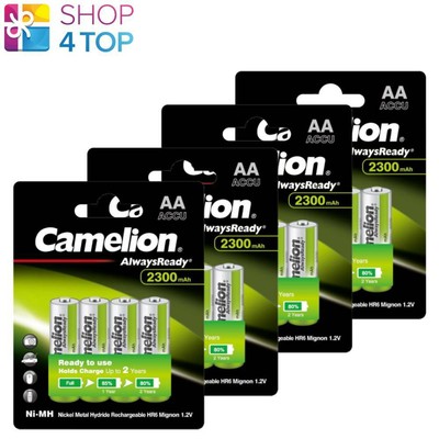 Camelion 16 Camelion Aa Piles Rechargeable Toujours Prêt HR6 2300MAH 1.2V 4BL Nimh Neuf 