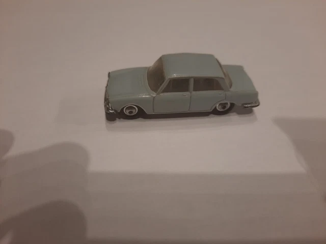 rare MICRO NOREV METAL HO 1/87 SIMCA 1500 BLEU CLAIR METAL