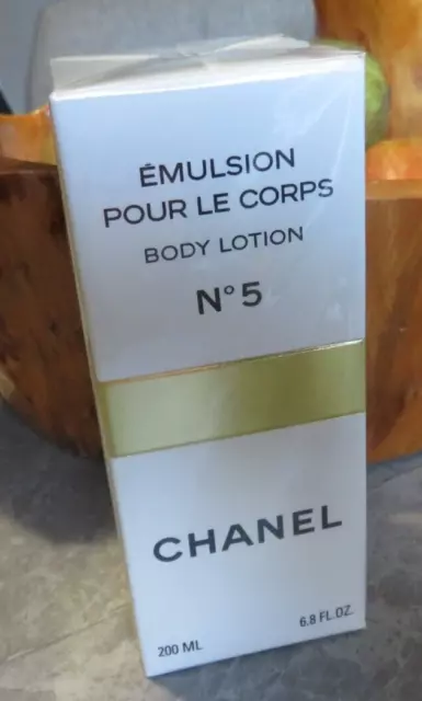 RARE CHANEL NO. 5 L'EMULSION CORPS THE BODY LOTION 200ml/6.8 oz