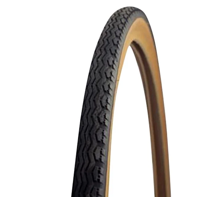 Pneu Ville Michelin Semi-Confort 650b Tubetype Rigide Flancs Beiges Noir