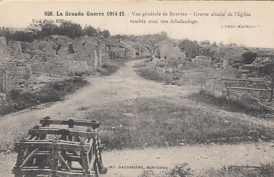 CPA GUERRE 14-18 ww1 marne suippes general view