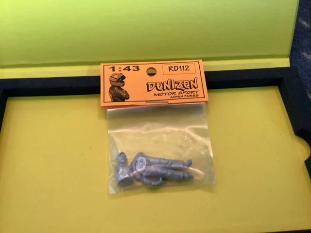 Figurine Mécanicien à Peindre DENIZEN 1/43 RD112 - Neuf - Pour Maquettistes Et Collectionneurs