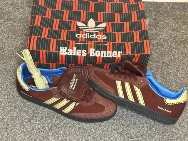 Adidas Samba x Wales Bonner Low Fox Brown Size UK11 FAST DELIVERY