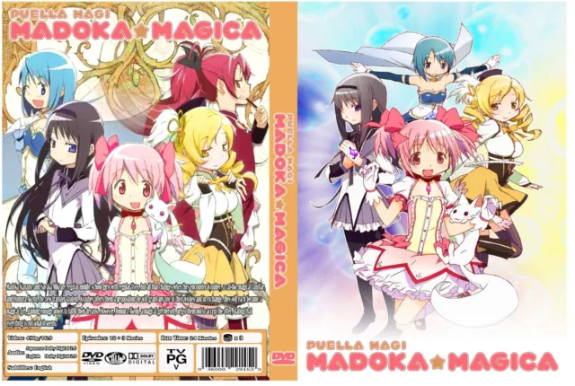 Puella Magi Madoka Magica Anime Series + 3 Movies Dual Audio English/Japanese