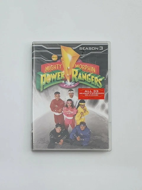 POWER RANGERS MIGHTY Morphin Season 3 DVD [Brand New Sealed] $18.95 ...