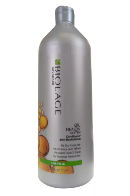 Matrix Biolage Avanzado Pelo Acondicionador Aceite Renovación System 1000ml Dry