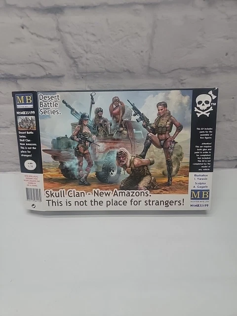 Master Box 135 Desert Battle Skull Clan New Amazons Women War 