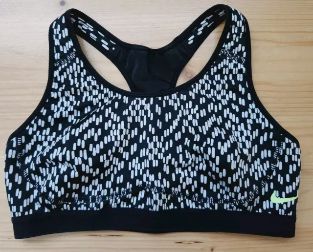 Womens S Nike Pro Dri Fit Fierce Lux Dot Training Sports Bra 658370