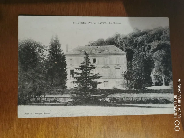 CPA - 27 - STE-GENEVIEVE-les-GASNY - Le Château