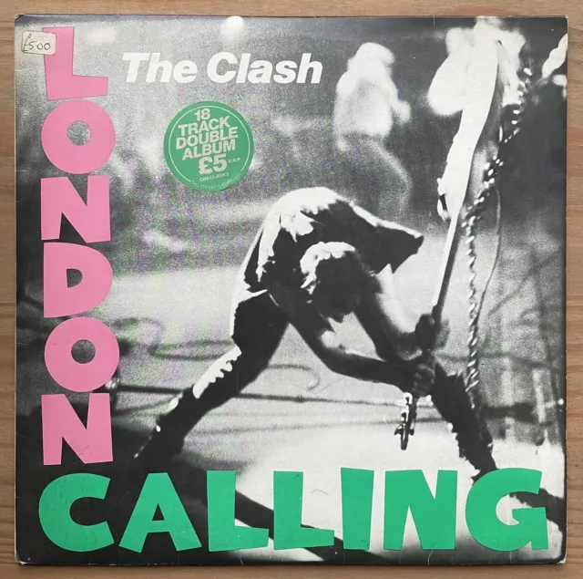 The Clash London Calling 2x LP 1979 UK First Press CBS CLASH3