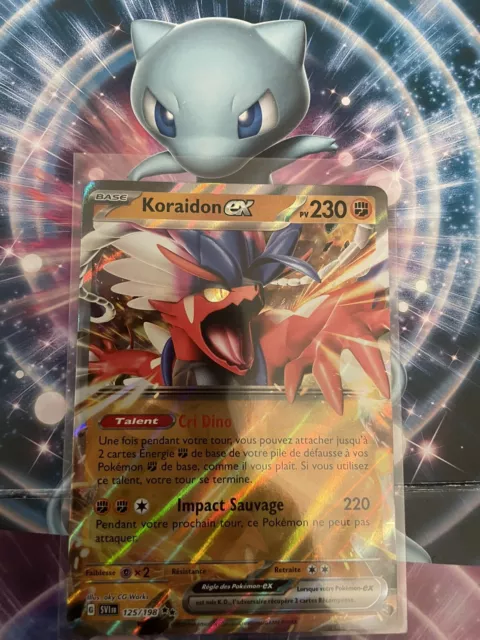 Carte Pokémon EV01 254/198 Koraidon EX GOLD SECRETE