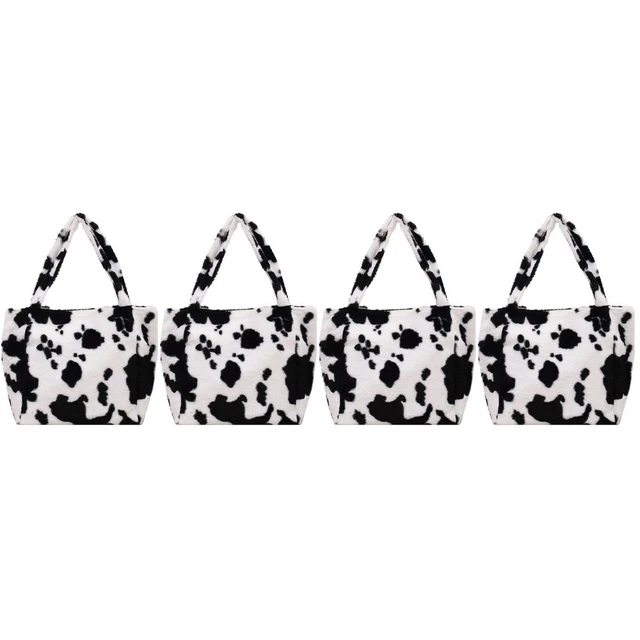 4 Count sac moelleux Sac De Messager Décor Léopard Décorer
