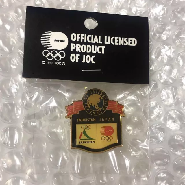 Joc Olympic Committee Official Friendship Tajikistan Pin Badge