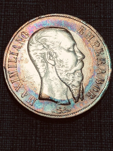 1866 1 Peso Maximiliano 1866 1 Peso Maximiliano