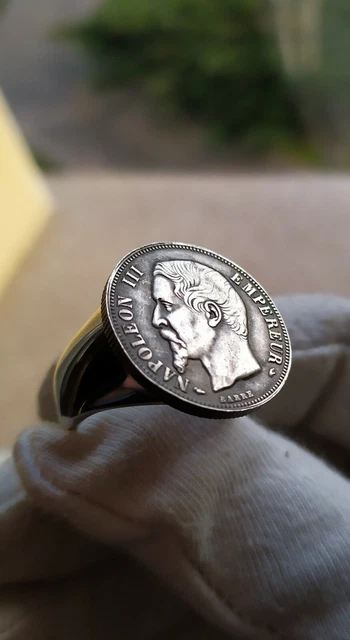 Bague Chevalière Homme En Argent Massif 925 - Style Gothique Tête De Mort étoile - Neuf