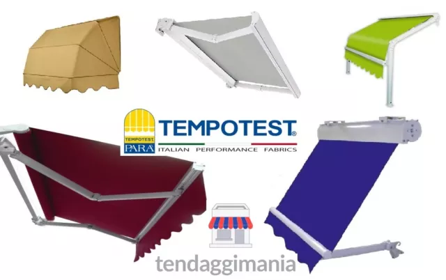 Tenda Da Sole Tempotest Para Bracci Balcone Cappottina Barra Quadra A Caduta