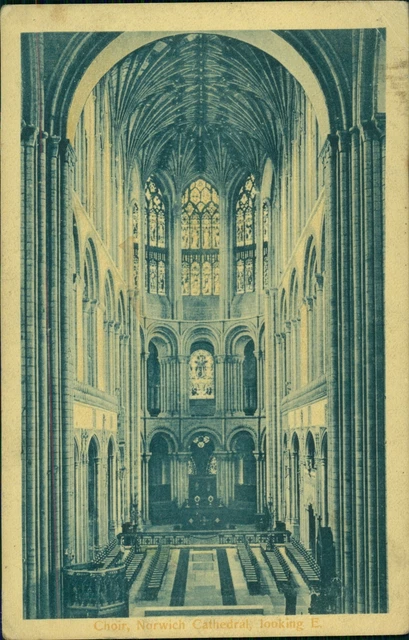 Norwich Cathedral Chor Looking E FWH 208805