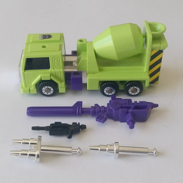TRANSFORMERS G1 ORIGINAL Vintage Devastator Constructicons Mixmaster ...