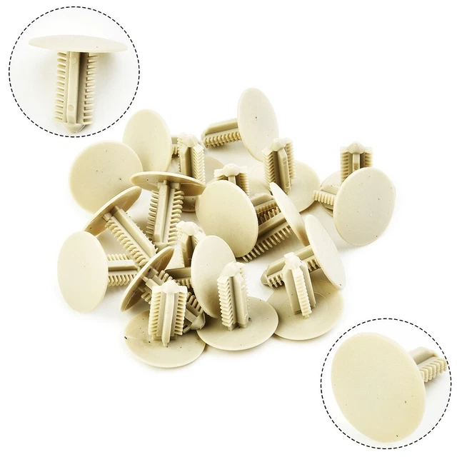Lot De 100 Clips Plastique Pour Honda - Type Poussoir 10mm - Pour Pare-chocs, Portes, Capot