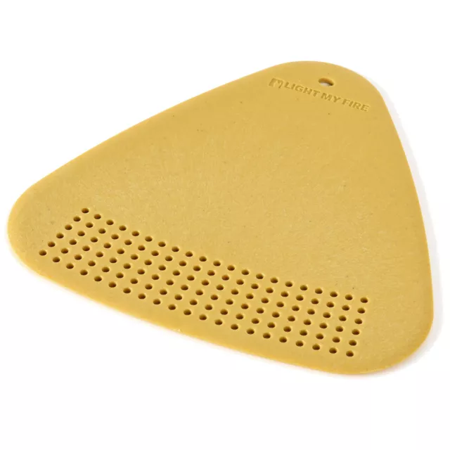Light My Fire 2in1 Bio Cutting Board Chopping Strainer Plate Musty Yellow