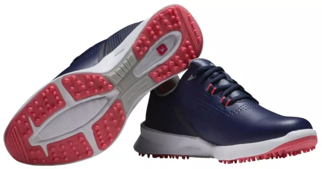 FootJoy Femmes FJ Carburant Crampons Golf Chaussures Taille 5 UK Taille 3