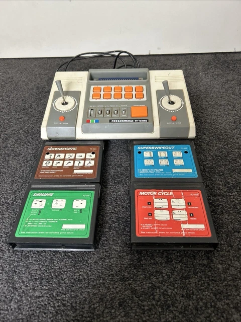 CONSOLE VINTAGE HANIMEX SD 070 + Cartouche 10 jeux PC-501 EUR 40,00 - FR