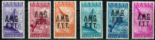 Italy(Trieste) -1947– A.m.g. F.t.t. Ovpts  -Vf*