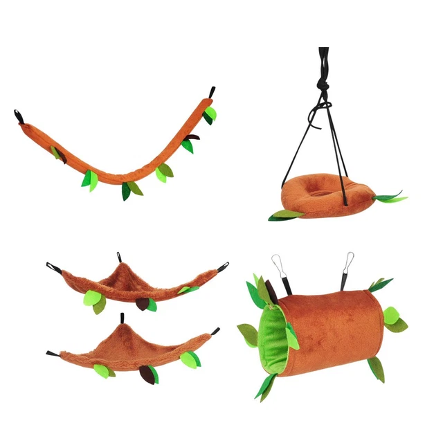 Hamster Hammock Pet House Decor Nid Cage pour hamster Sugar Glider Sleeping
