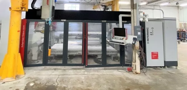 2017 Granite Stone CNC saw Intermac Mastersaw 625 low Houers