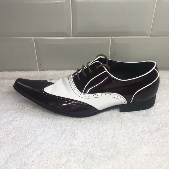 Madcap England Vintage Style Aijaz Mens Retro Indie Mod Brogue Shoes Size 8 EU42