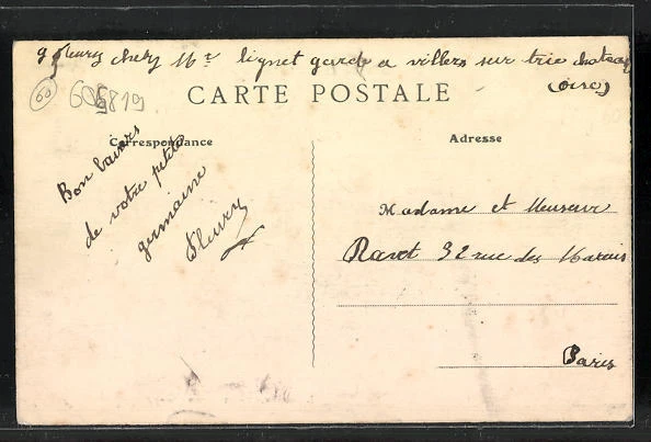 CPA Trie-la-Ville, Le Moulin et les Vannes 2