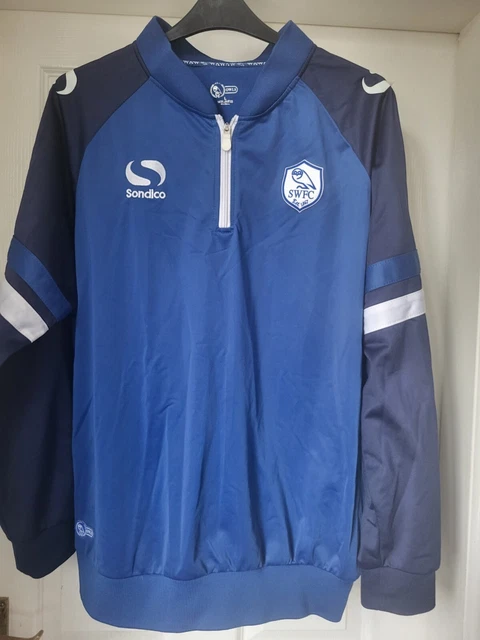 Herren Fußball Shirt - Sheffield Wednesday - 2015 Training 1/4 Reißverschluss Pullover - L