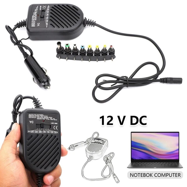 80W 12V Car Laptop Charger Auto Power DC Adapter  Laptop Notebook