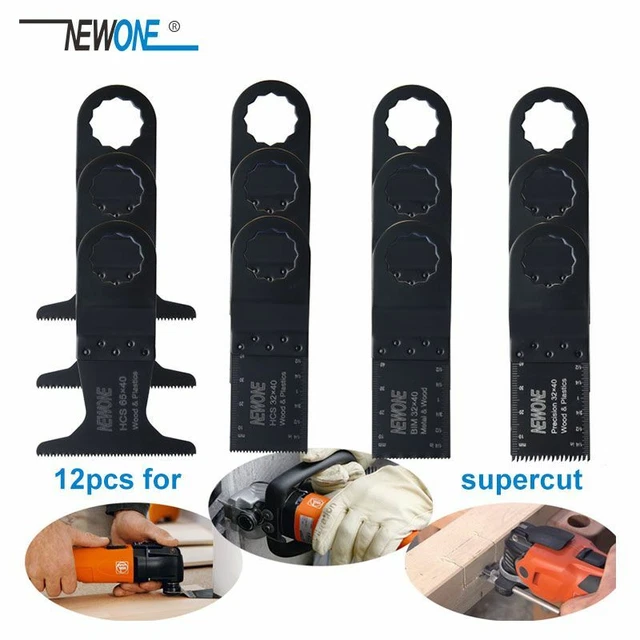Oscillating Saw Blades Multitool Kit For Fein Supercut 12PCS
