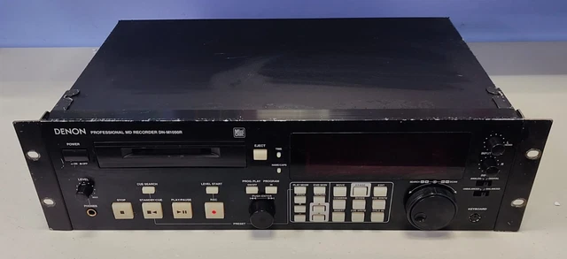 DENON DN-M1050R PROFESSIONAL minidisc Recorder XLR £129.95