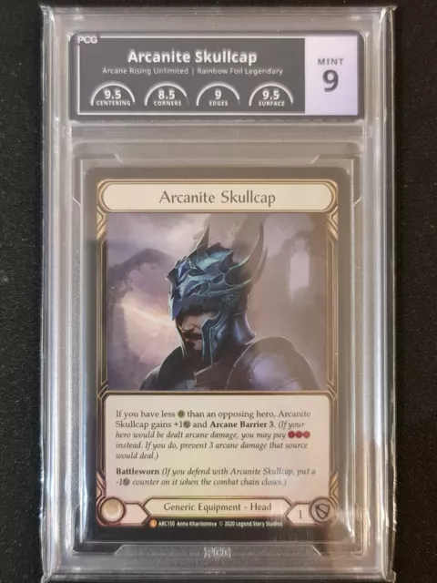 ARCANITE SKULLCAP FOIL - MINT - Flesh And Blood stored at ULTRA 