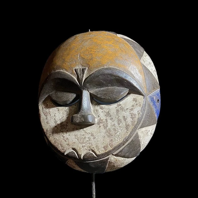 African Masks As Large African Masks Also Known As Hanging Lega Mask-8334