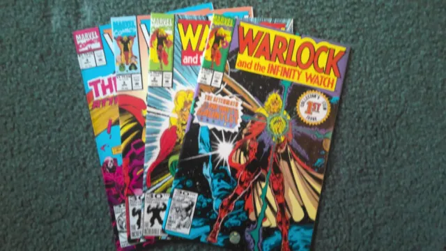 Warlock and the Infinity Watch #1-4 Marvel 1992 