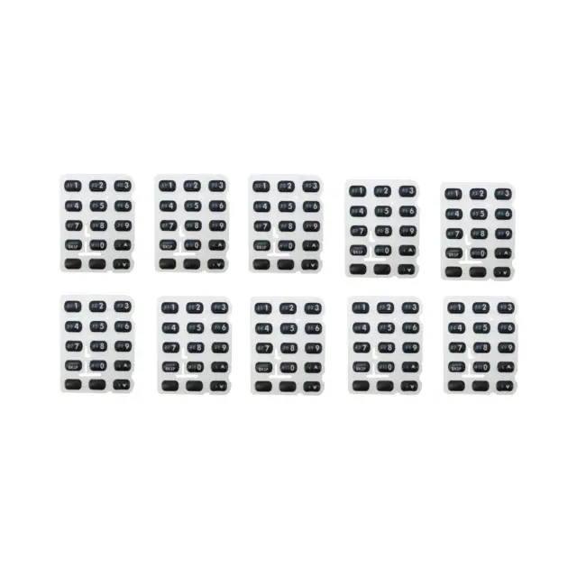 10 x WT41-RS-NSA-KPR Right Side Numeric/Shift Alpha Keypad Rubber for WT41N0