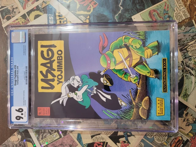 Usagi Yojimbo #10 1st TMNT and Usagi CGC 9.6