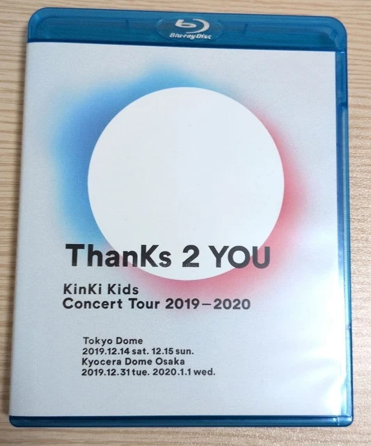 KINKI KIDS CONCERT Tour 2019-2020 Blu-ray 3 Disc Set Live