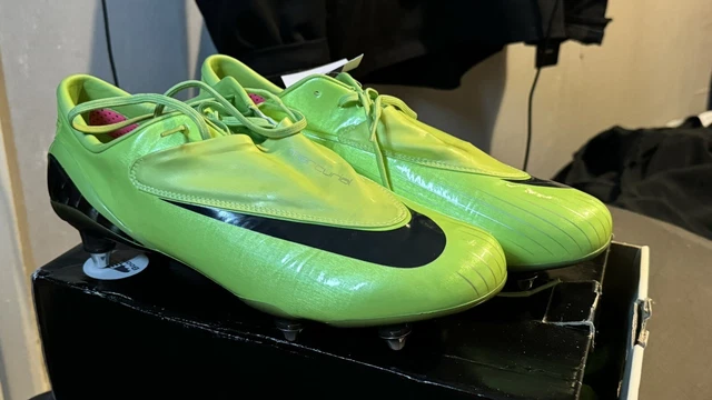 NIKE MERCURIAL VAPOR IV SL Carbon Grey UK Size 9.5 SG Rare